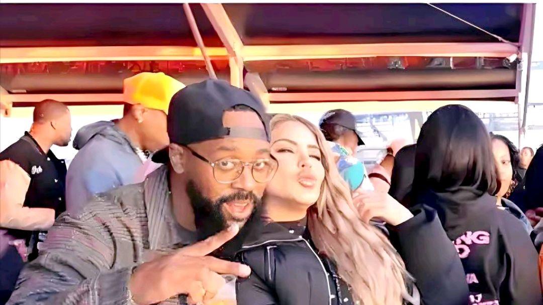 NBA拉尔萨上演小别胜新婚！与31岁球星拥吻后一起离开 身高差距大