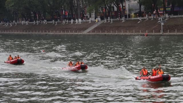 广东连南民兵以练为战筑牢汛期安全防线