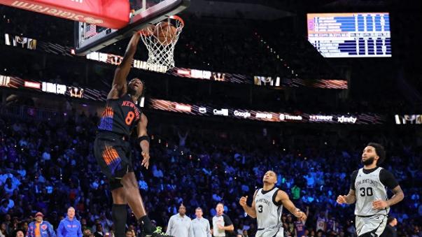 21岁文班亚马错失首冠，马刺末节崩盘遭逆转，尼克斯夺冠破魔咒