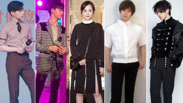 令人艳羡的比例陈奕天杨幂陈立农蔡徐坤易烊千玺告诉你