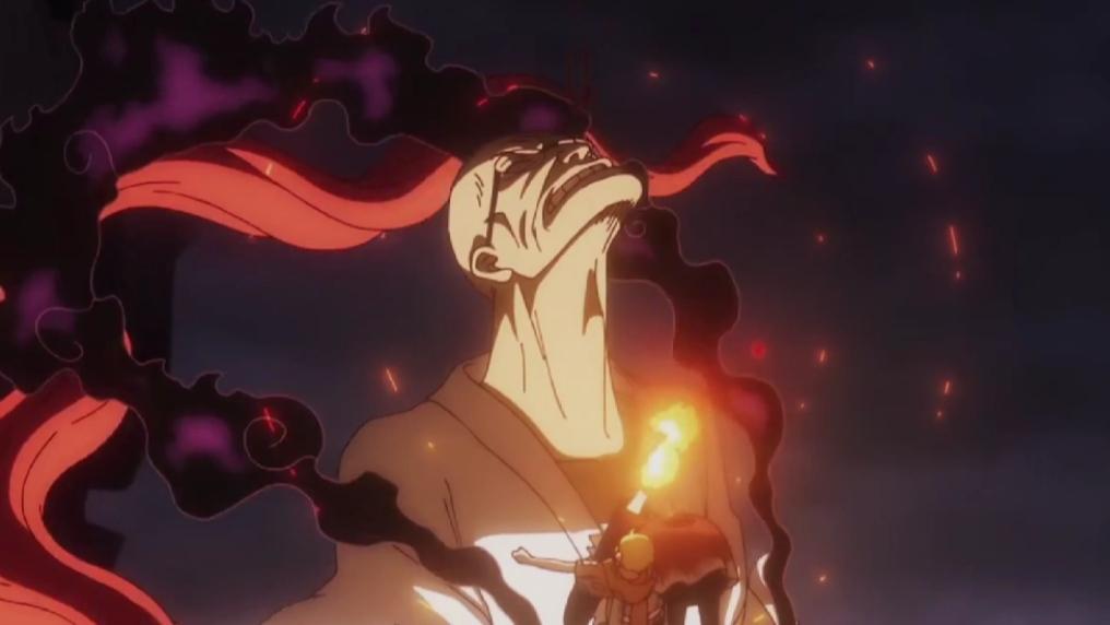 海贼王1147话动画，山治终于也有大将级战力，一脚踢吐血马骨圣