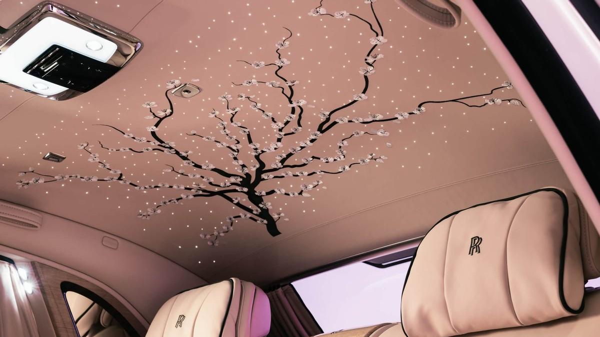 劳斯莱斯幻影春日花见高级定制版官图发布！全球限量一台