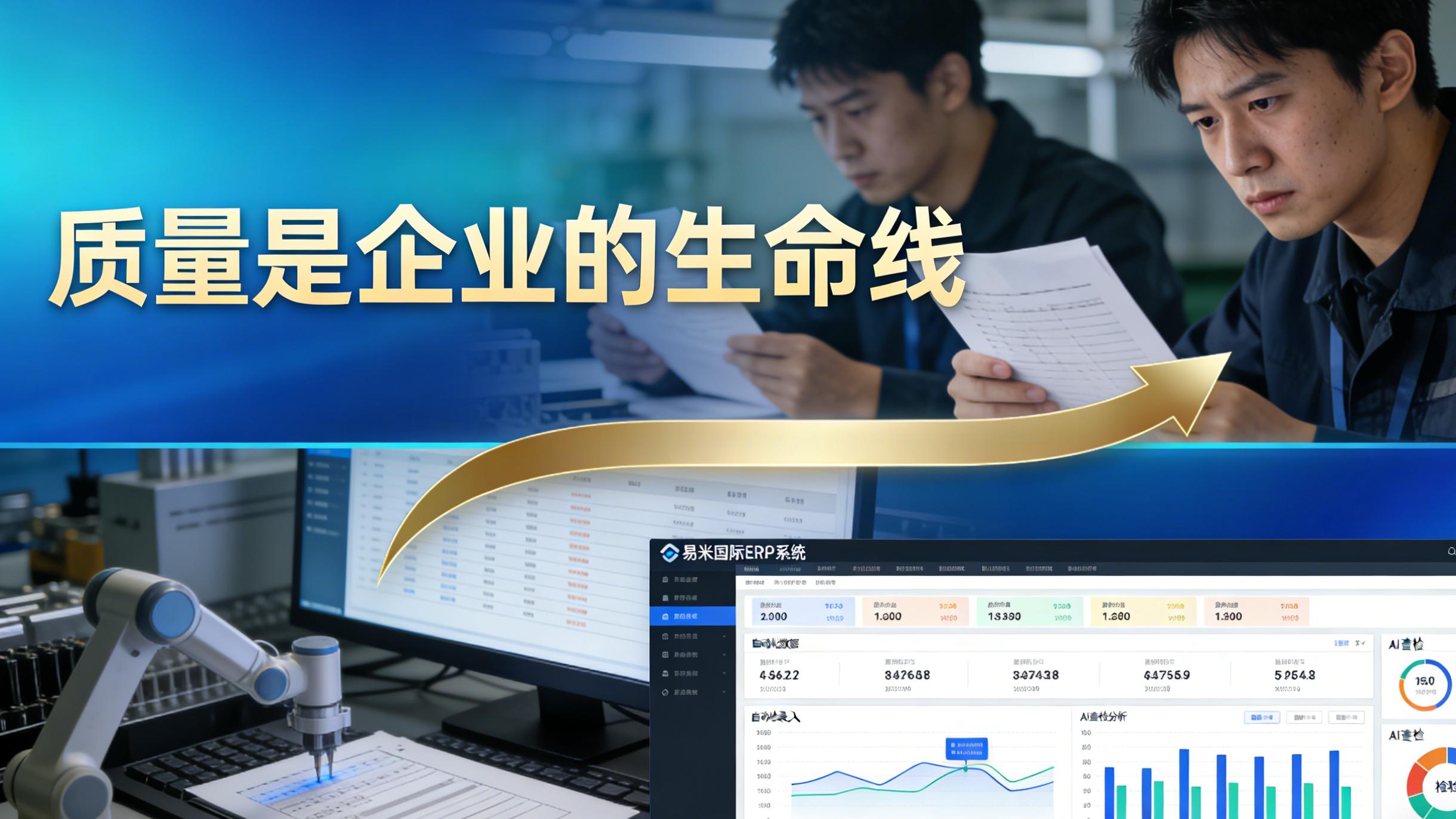 质量是企业的生命线，如何用易米国际ERP筑牢这道防线？