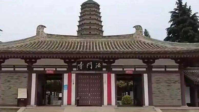 陕西法门寺现千年地宫，大量宝藏出世