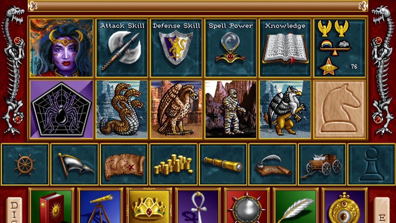 原来《英雄无敌3》人族的僧侣在前代叫作德鲁伊！