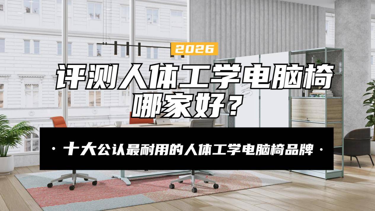 评测人体工学电脑椅哪家好？十大公认最耐用的人体工学电脑椅品牌