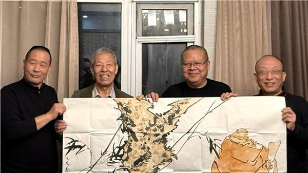 “精忠报国武术文化行”走进少林小龙武校 共赏功夫盛宴，开展书法交流