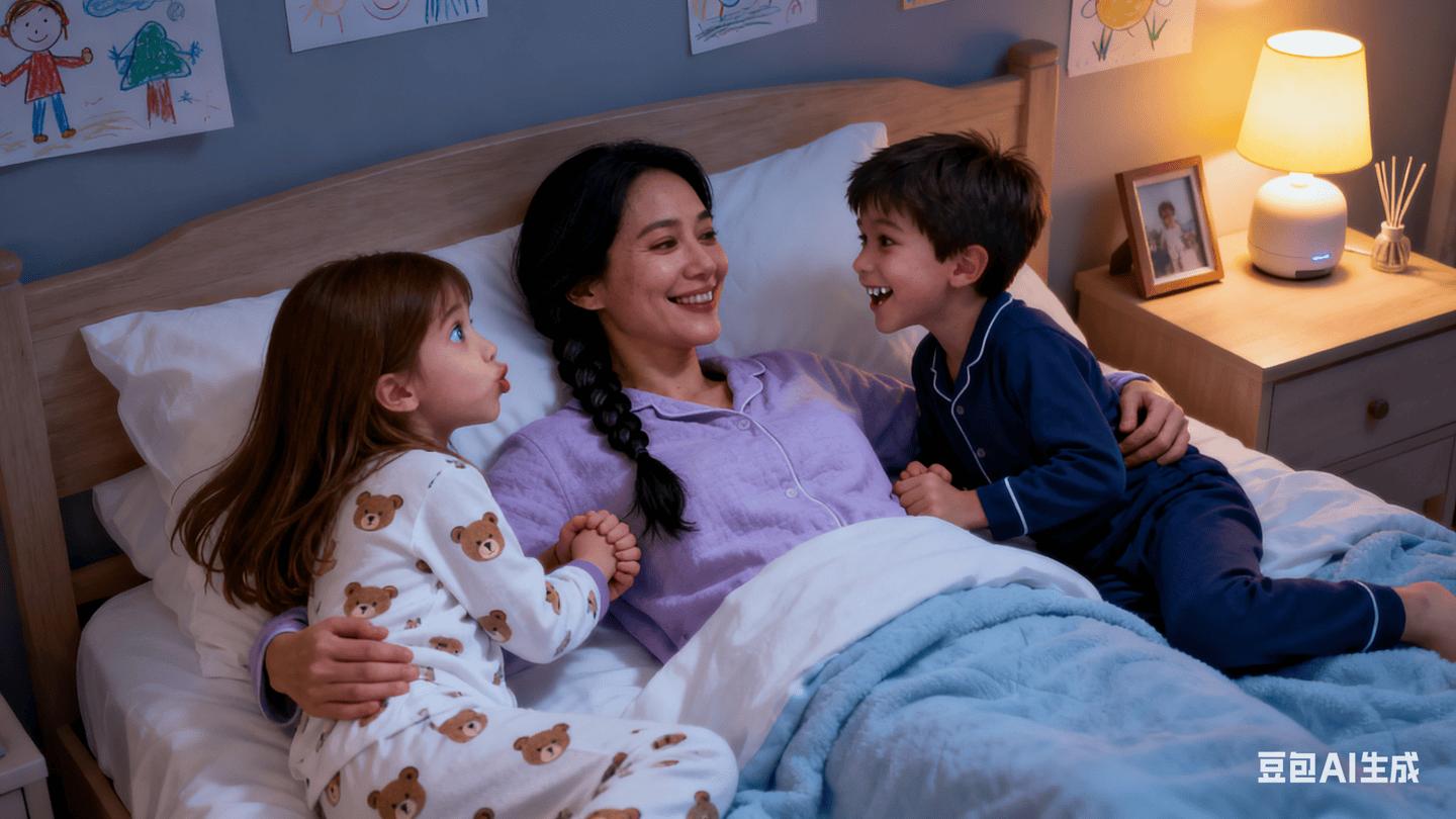 我找到了一个很有效的教育方法：每天睡前15分钟的“废话时间”！