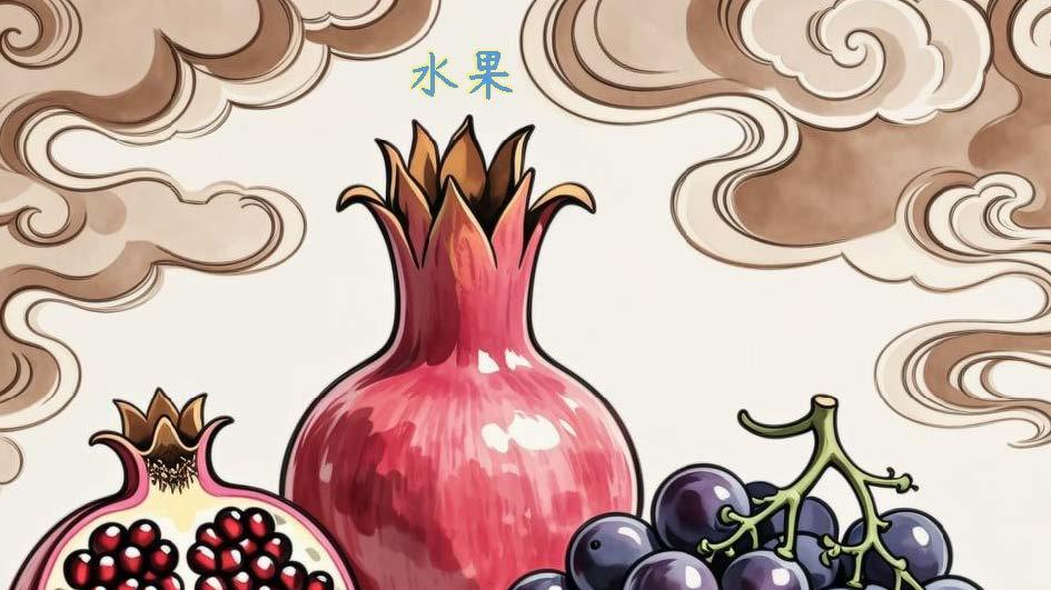 梅 桃 栗 枣，武当榔梅、天师栗 七叶果《纲目》果部2：五果类