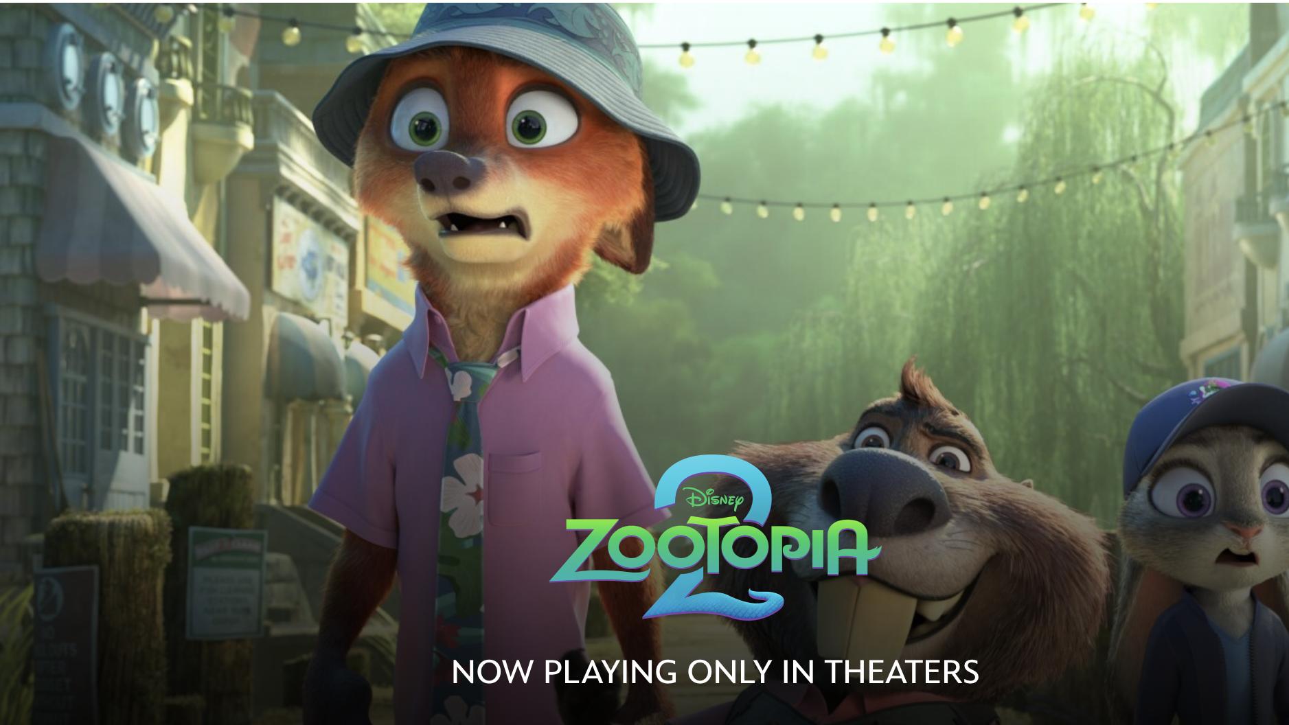 1亿人次! 疯狂动物城2创造了中国电影史上从未有过的纪录