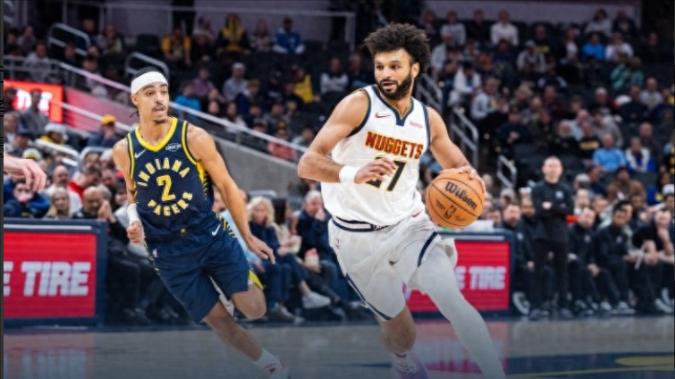 掘金135比120击败步行者，穆雷三分11中10，约基奇传球锁定胜局