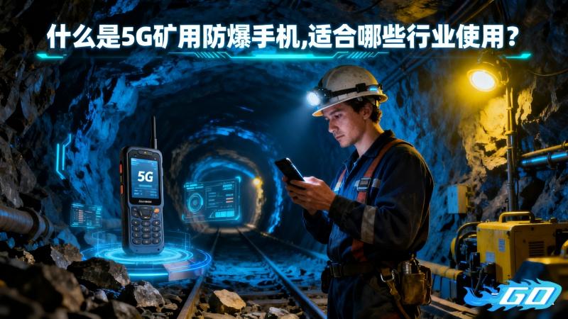 什么是5G矿用防爆手机, 适合哪些行业使用？