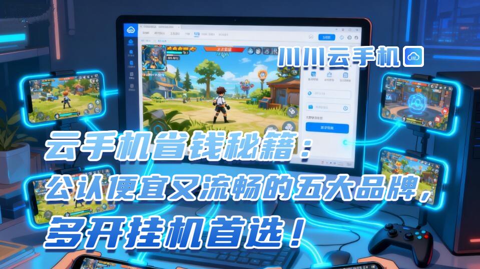 云手机省钱秘籍：公认便宜又流畅的五大品牌，多开挂机首选