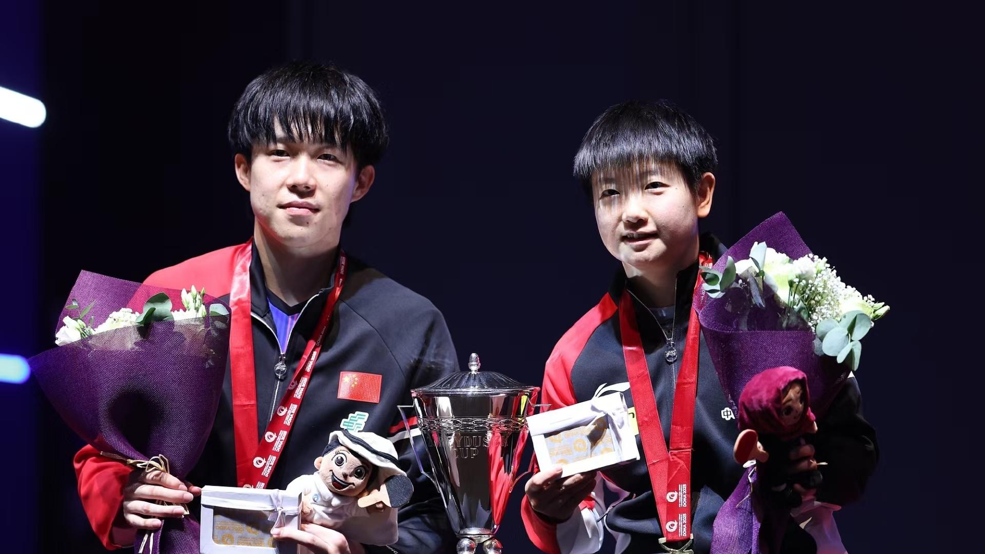 愿望落空？王楚钦孙颖莎无缘复刻杯？国际乒联回应，莎头约定曝光