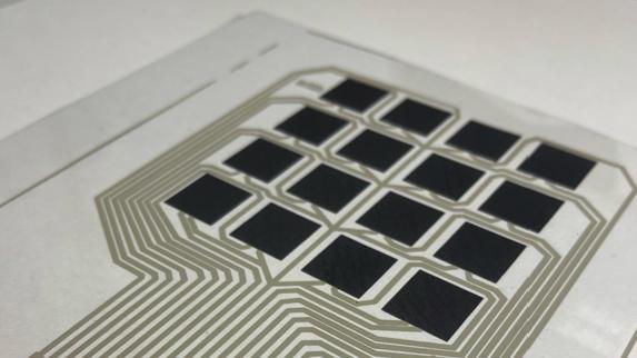 Nanopaint 03型实时监测压感油墨：无隔离层高精度医疗传感压力分布