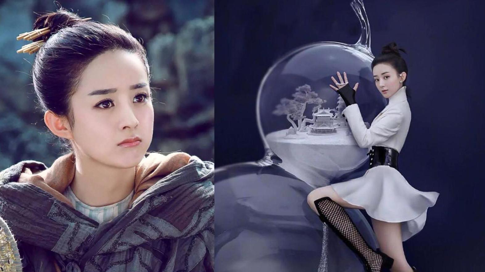 赵丽颖晒剧组日常，专注拍戏的演员最有魅力！