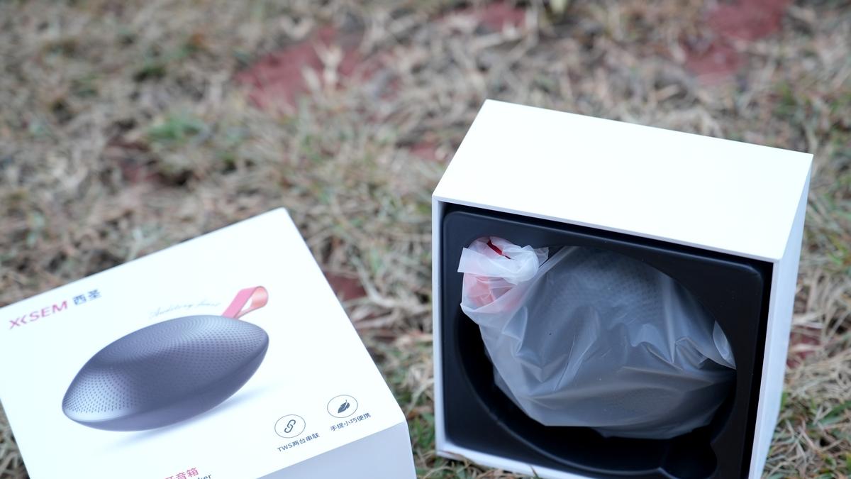 在家猫咪陪着听，出外必备的：西圣小音箱