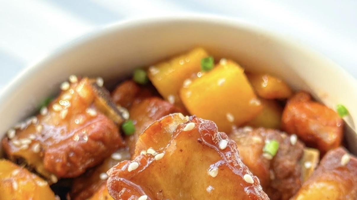 孩子超爱吃的菠萝排骨，酸甜开胃好下饭