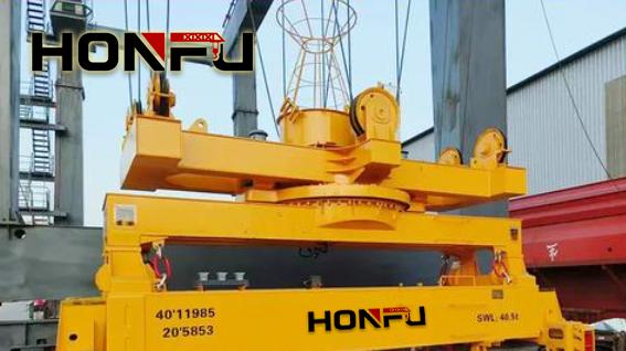 集装箱吊具维护与保养的重要性全面解析！宏孚科技