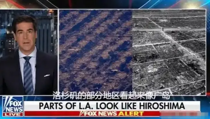 美国名嘴说洛杉矶好像是“被扔原子弹后的广岛”，日本网民急了
