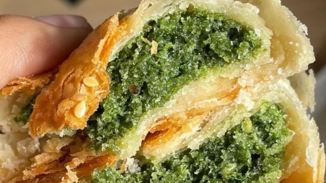 香酥掉渣的海苔饼，在家就能轻松复刻