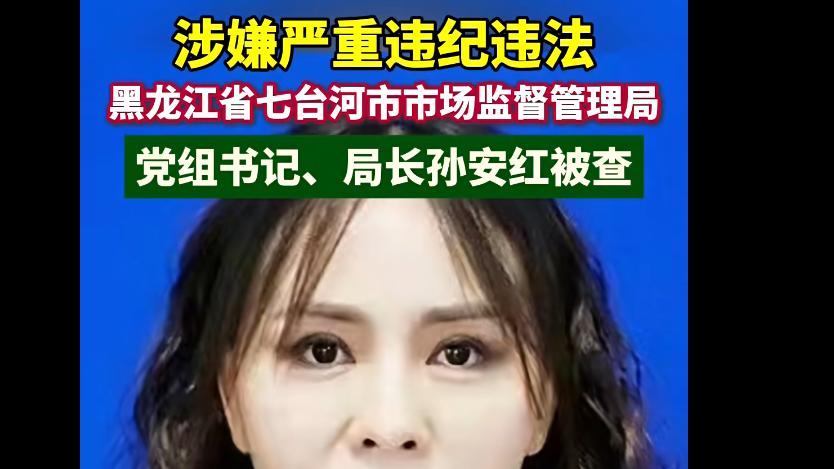 黑龙江省七台河市女局长孙安红被查