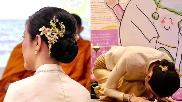 诗妮娜贵妃是王室顶流！一身现代装年轻貌美，把苏提达比下去了