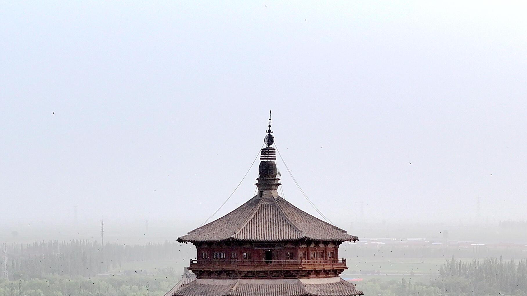 应县木塔，一座辽代佛塔背后的家族兴衰与千年危局