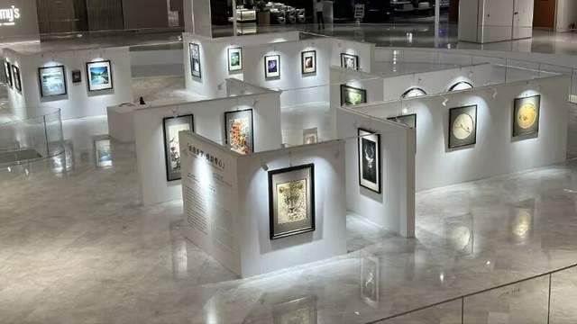 “中秋·国庆”国宝级艺术家马冬兰苏绣作品亮相佛山罗浮宫
