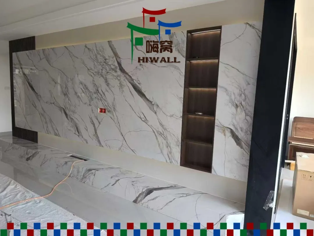 用岩板做背景墙怎么样？