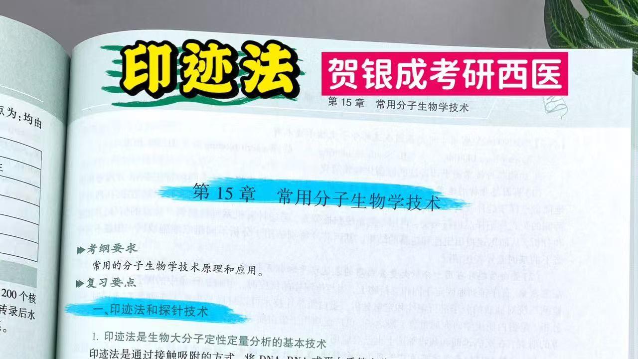 印迹法-贺银成考研西医