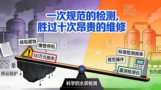 车间检测低效？3 个细节提升锅炉给水检测效率