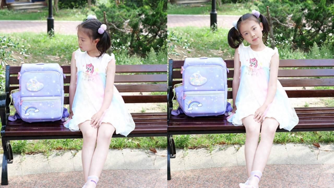 书包没选对，孩子先遭罪！轻+护脊+颜值满分，真的闭眼入！