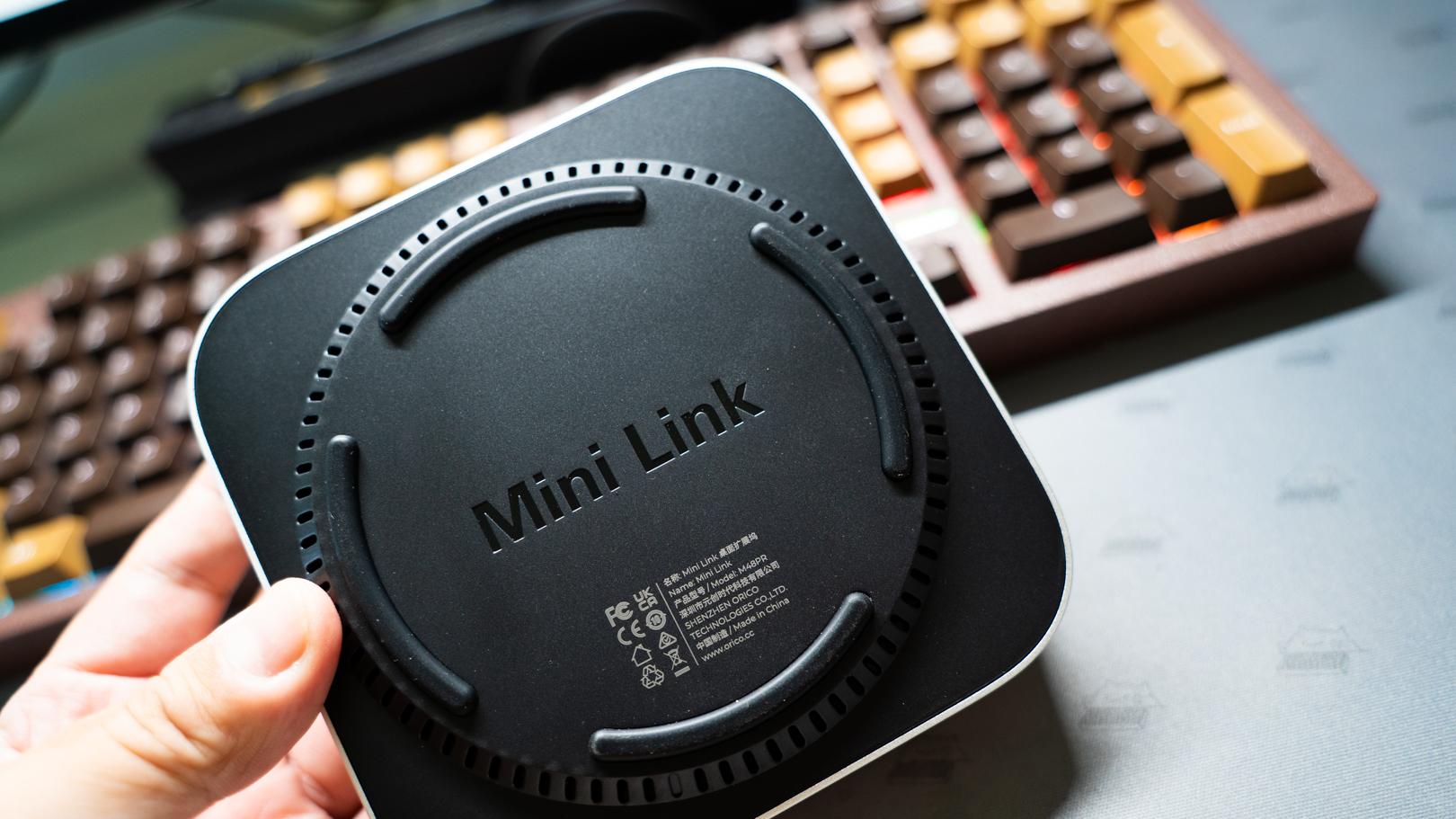 MAC Mini的桌面叠块艺术：ORICO MiniLink扩展坞体验谈