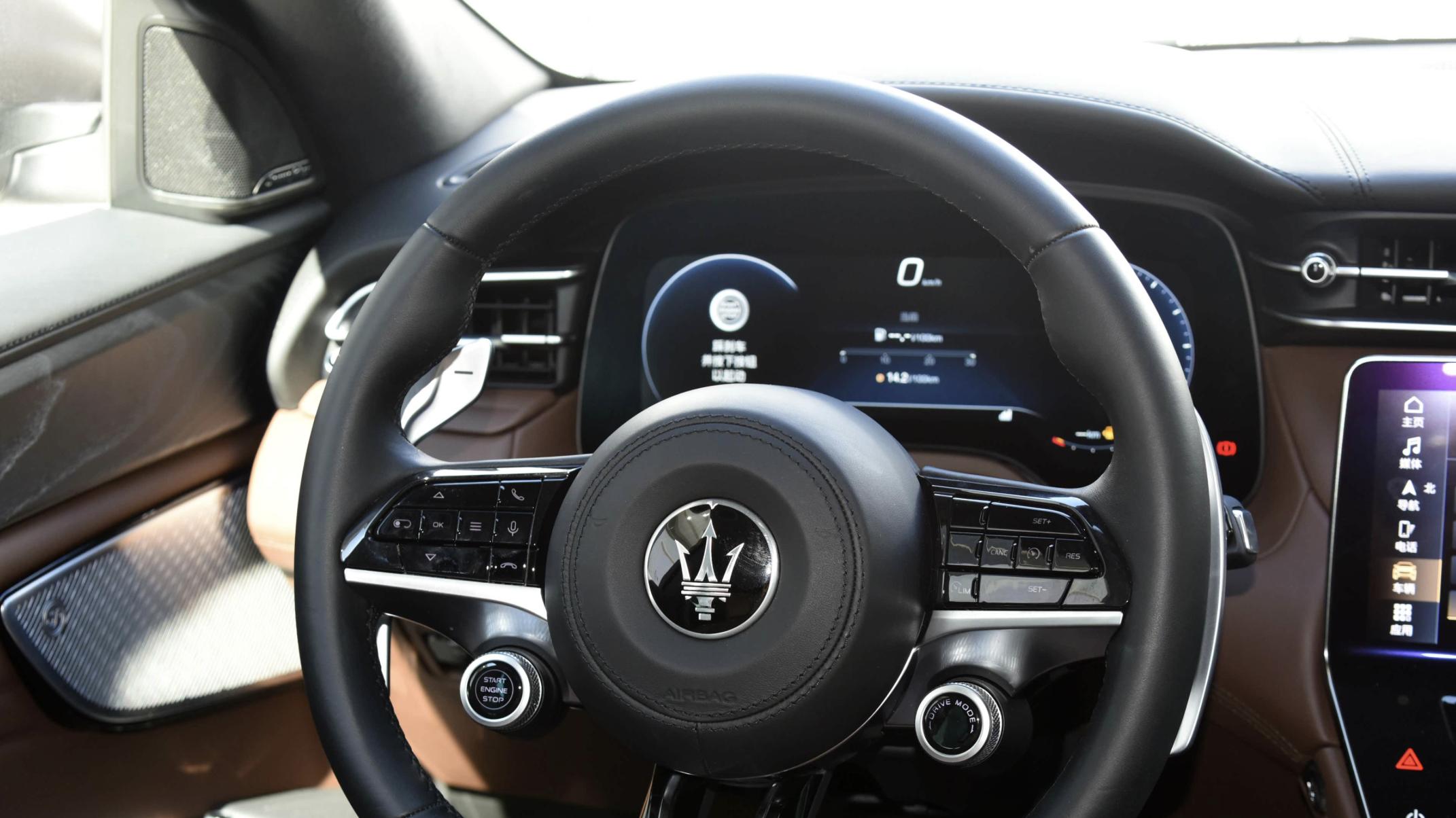 玛莎拉蒂绝地反击，搭载海神V6发动机，加速3.6s、续航443km