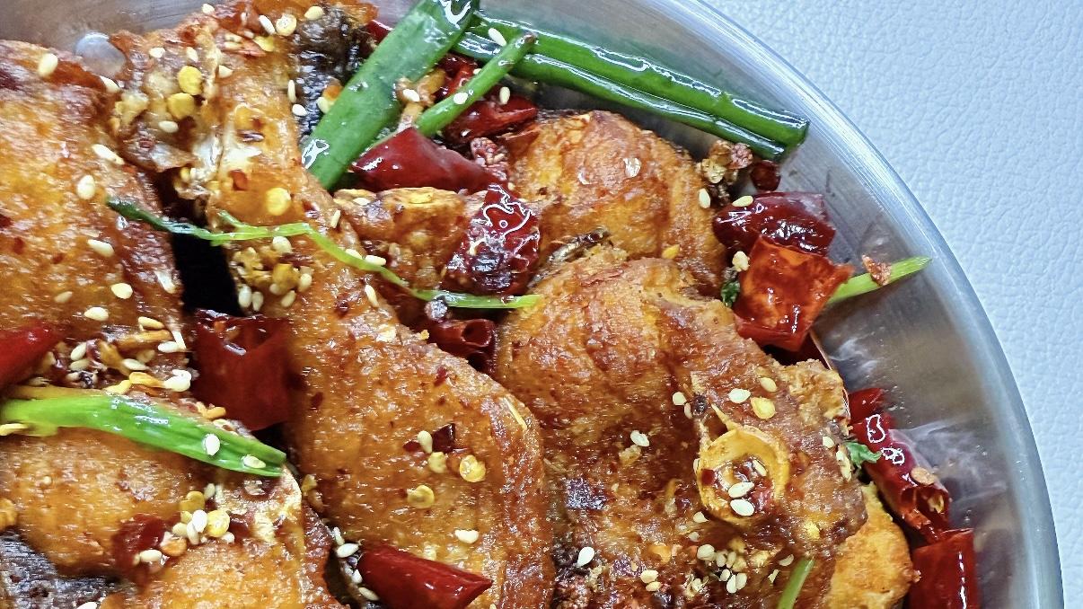 香辣鱼块 外酥里嫩