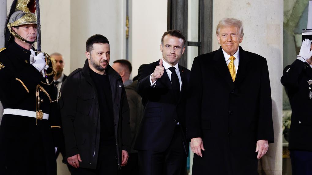 泽连斯基飞往英国，英首相当面送出22亿贷款，马克龙隔空拉架