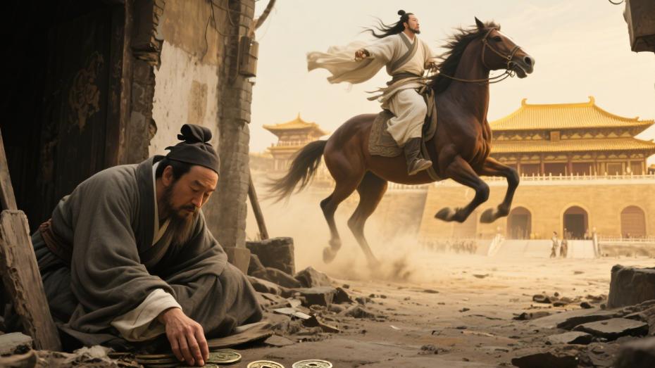 长安浮世绘：李白与杜甫的45度人生抉择