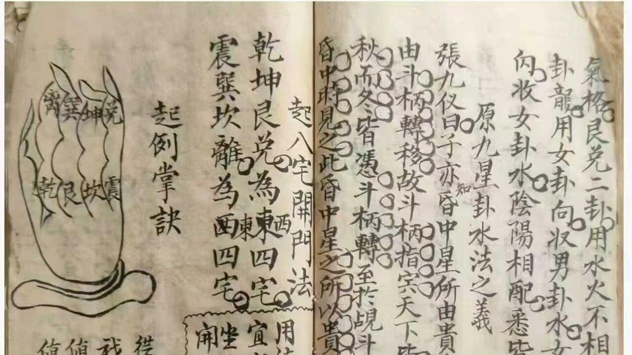 藏家必收！140页《曾拱辰抄手地理秘诀》全本无删