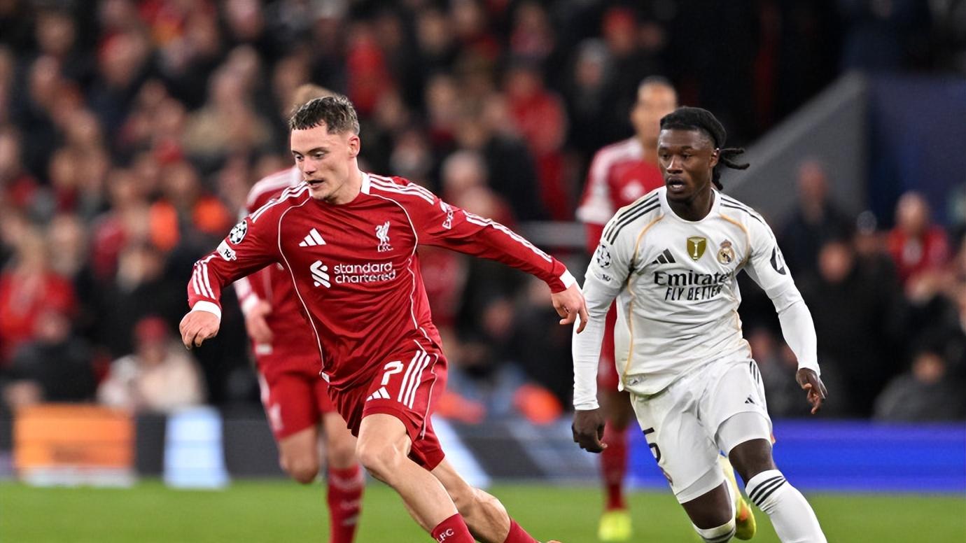 欧冠利物浦1-0送皇马欧冠首败，麦卡利斯特一击制胜，萨拉赫低迷