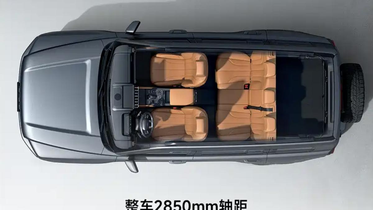 全新哈弗H9穿越版，23.29万元，可以平替普拉多