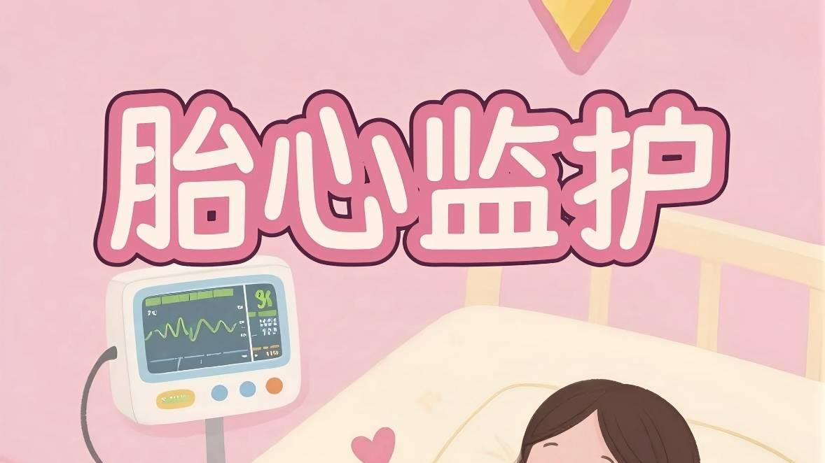 孕妈必看，胎心监护全攻略，一次过技巧