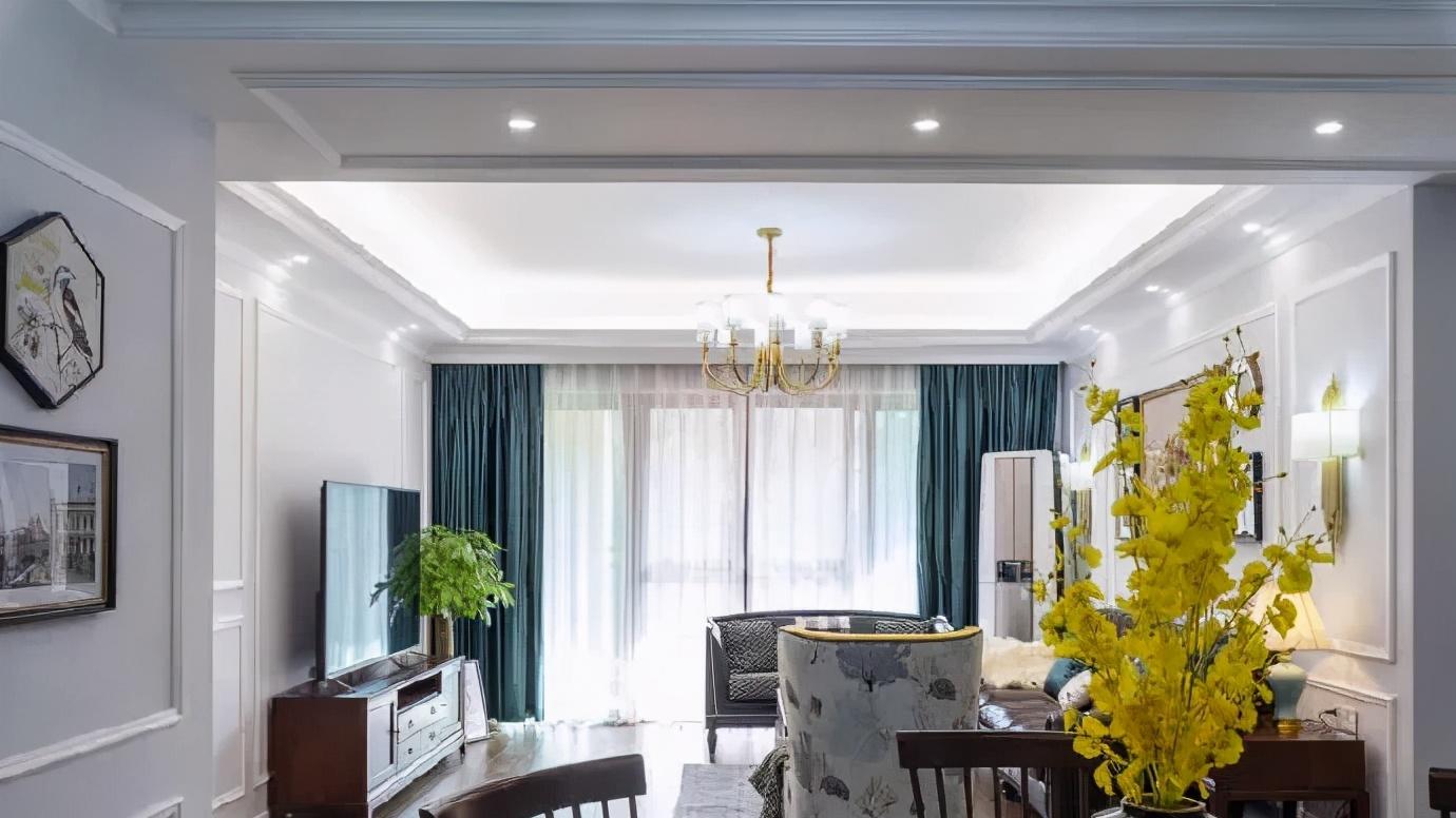 美式风的新房完工入住，轻奢大气上档次，朋友来了都好喜欢