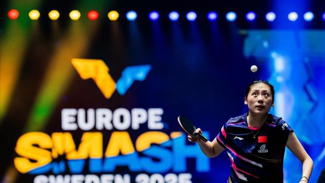 陈熠前两局头脑发蒙，稀里糊涂败下阵来，孙颖莎正手在女队中最强