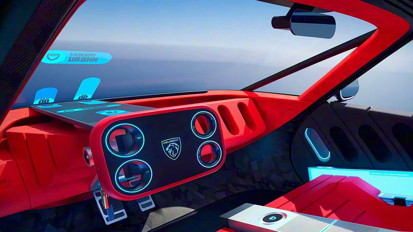 标致Polygon Concept官图发布！网友：让人出乎意料