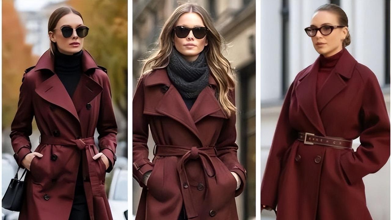 年末邂逅“勃艮第红”，显白又高级，轻松穿出圣诞氛围感