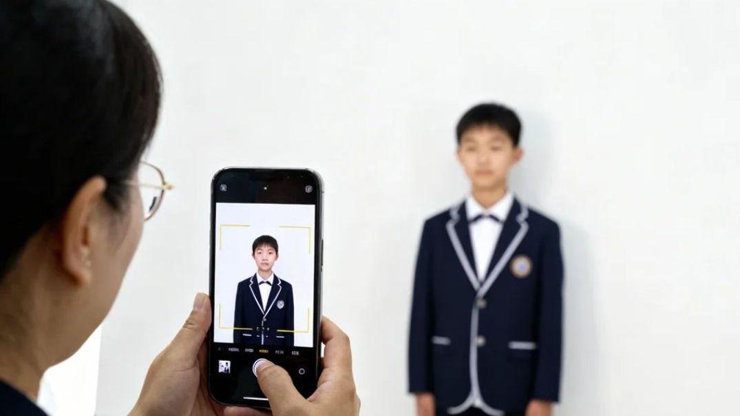 广西中小学校用手机拍照采集学籍平台学生证件照片的方法