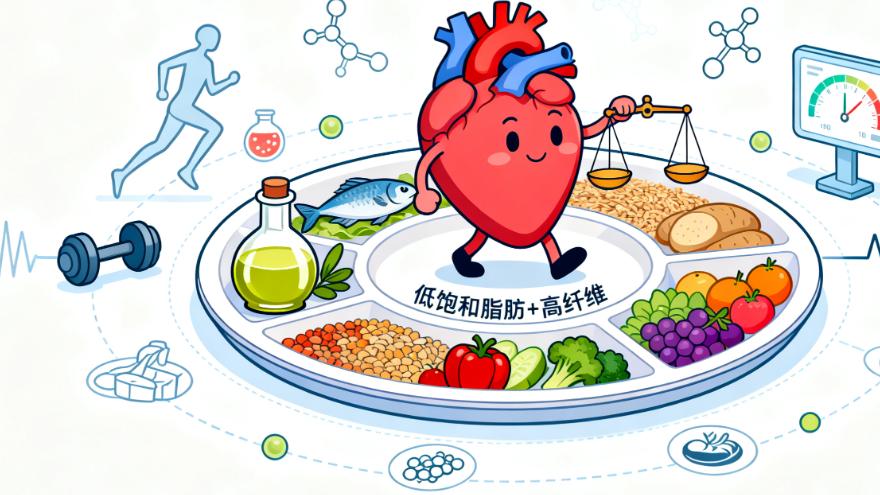 科学预防与饮食调理——稳住心跳，从“吃”和“动”开始