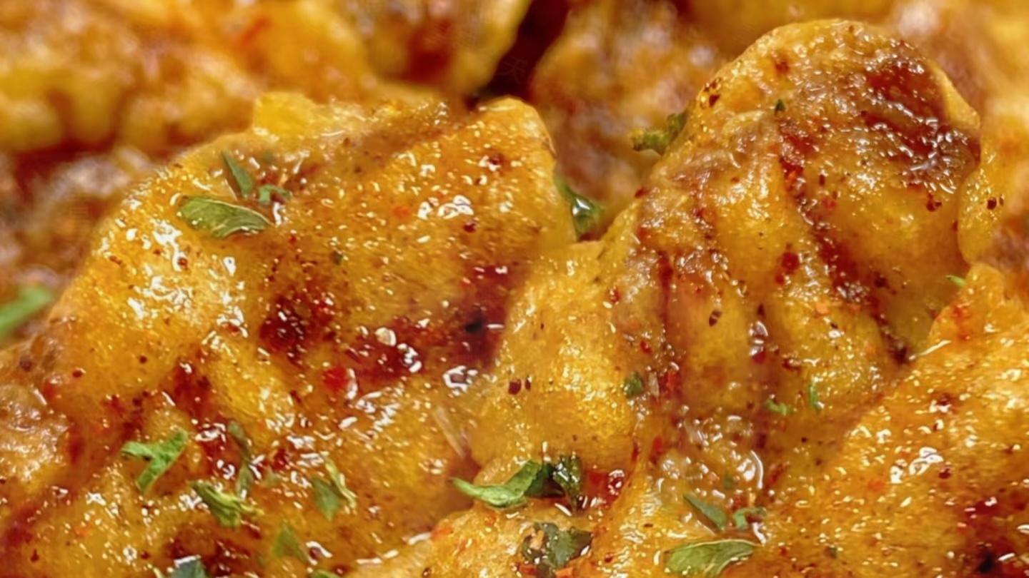 小孩都爱吃的椒盐肉片