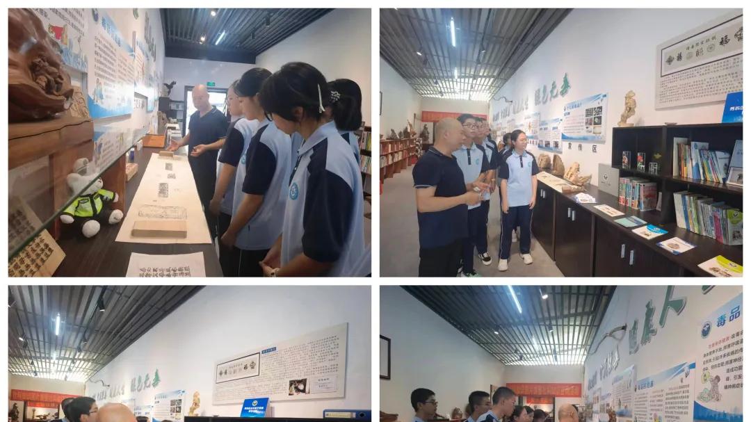 根博｜根艺传文脉，红韵护无毒——志华根艺博物馆开展三维融合教育体验活动